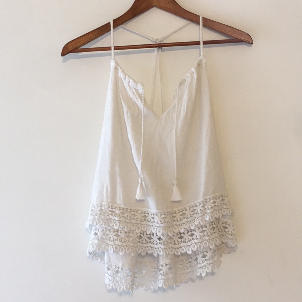 Abercrombie & Fitch Boho Halter Top